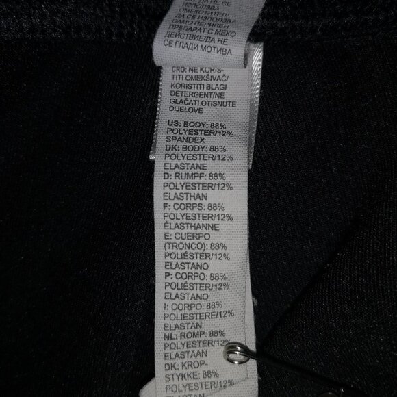 Adidas Climalite Ladies Capri Length Elastic Waist Black Leggings - Picture 6 of 8